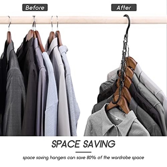 Space saving hangers - Picture 2 of 4